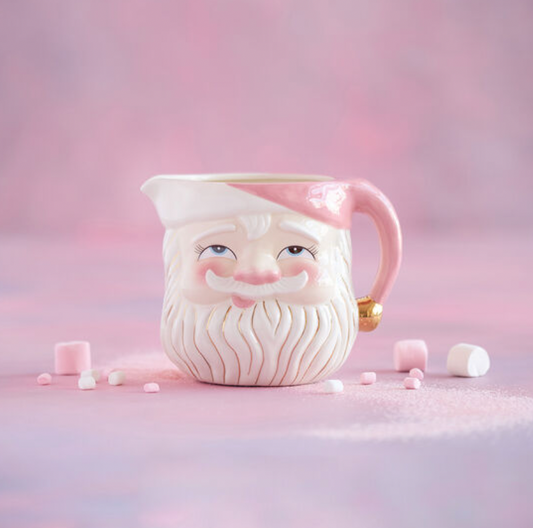 Papa Noel Pink Pitcher