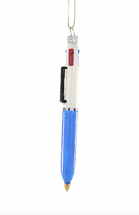 Retro Color Click Pen Ornament