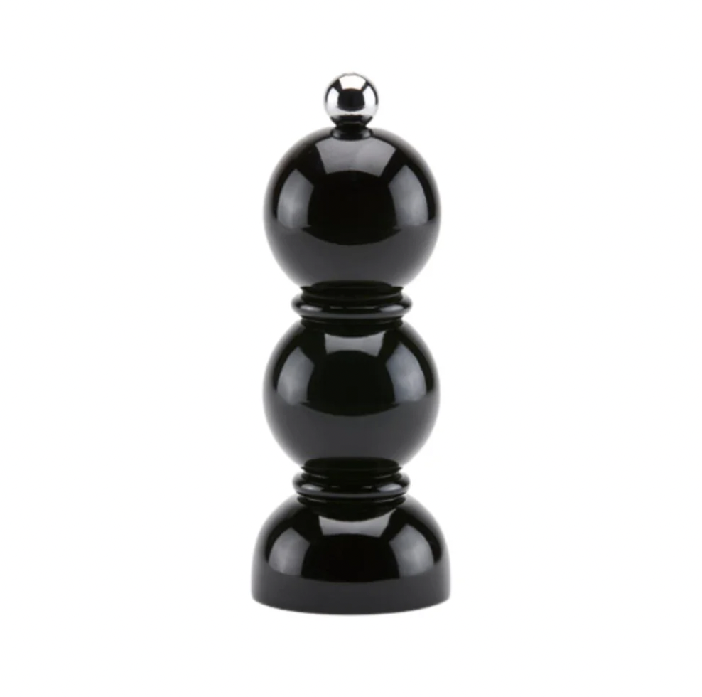 Black Mini Bob Salt or Pepper Mill