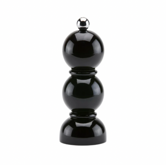 Black Mini Bob Salt or Pepper Mill