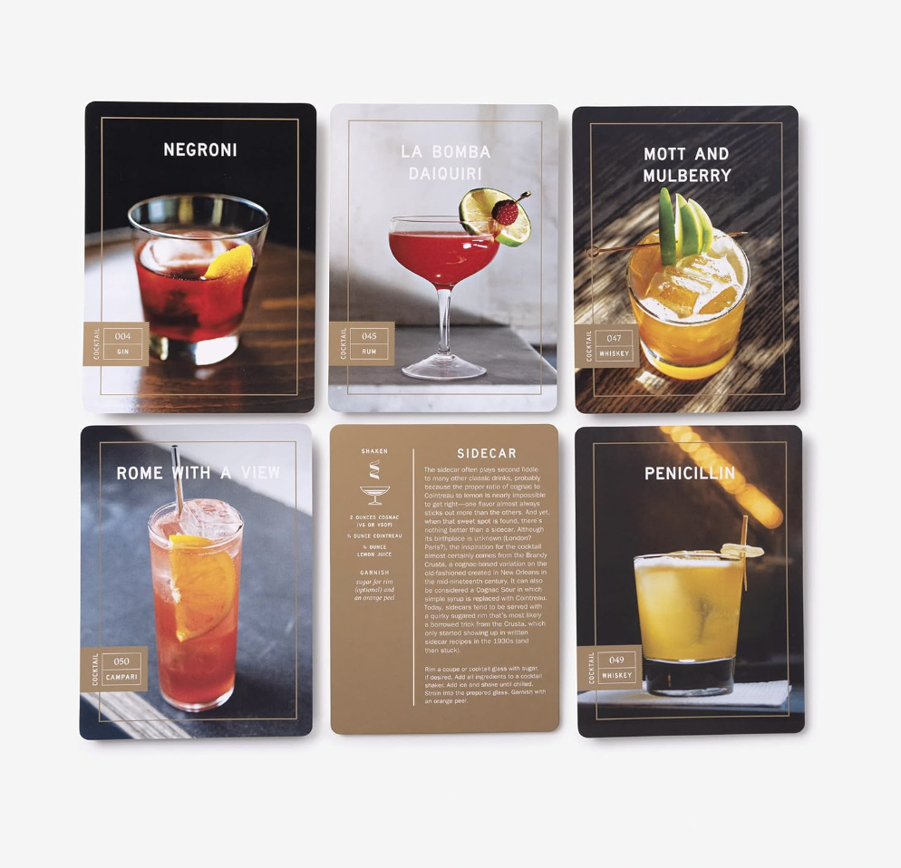 The Essential Cocktail Deck: 50 Cards for Mixing Modern Drinks