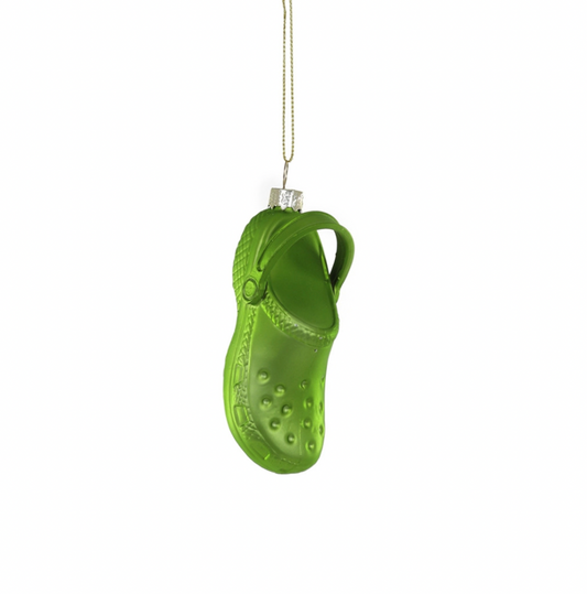 Green Crock Ornament