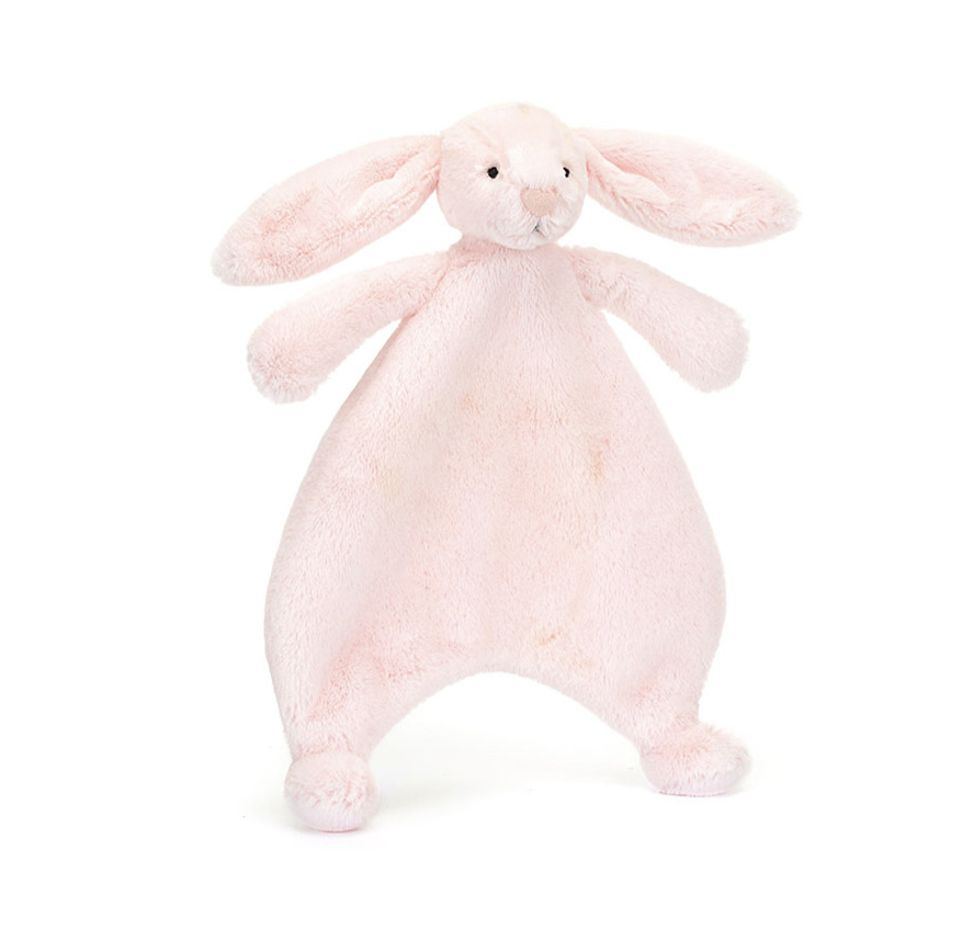 Bashful Pink Bunny Lovey