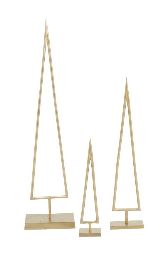 Mod Gold Triangle Tree