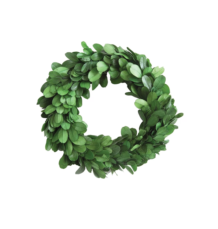 Preserved Boxwood Wreath