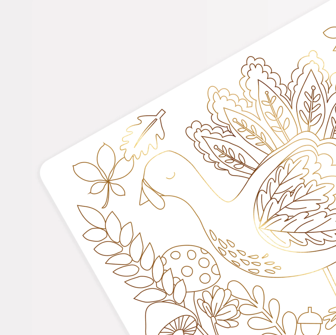 Thanksgiving Coloring Placemats