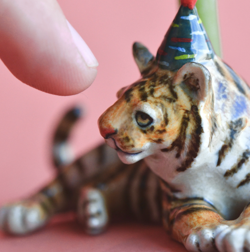 Tiger Cake Topper