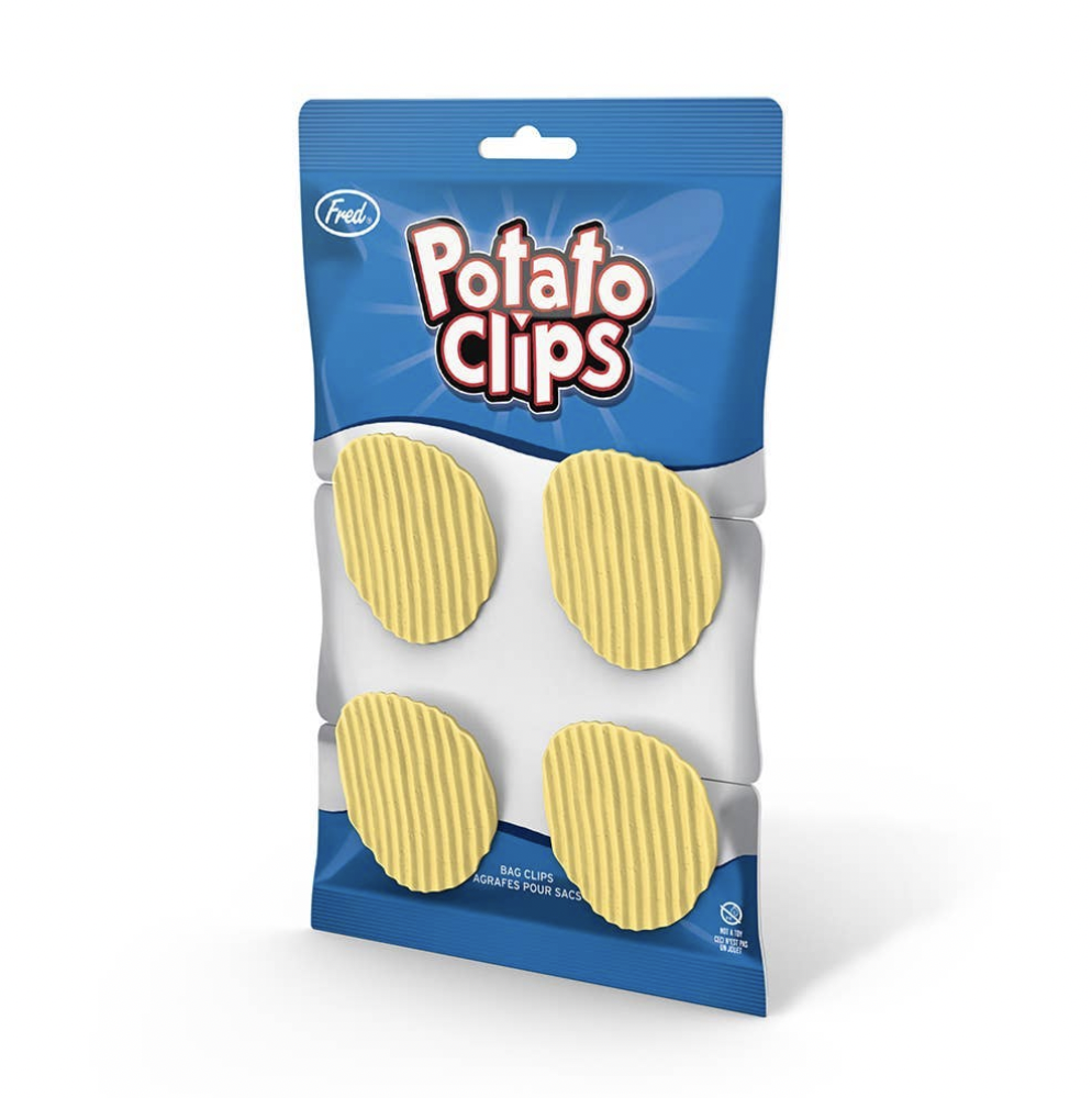 Potato Chip Bag Clips, Set of 4