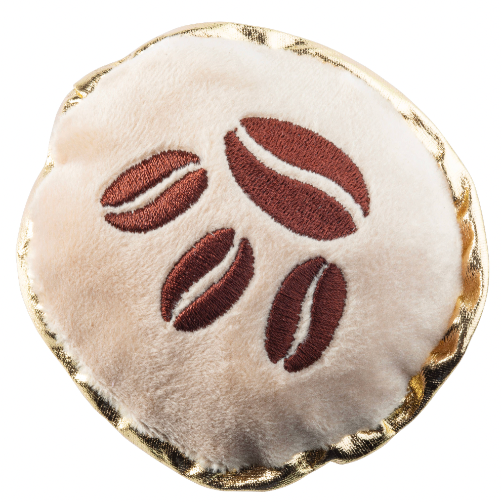 Espresso Muttini Dog Toy