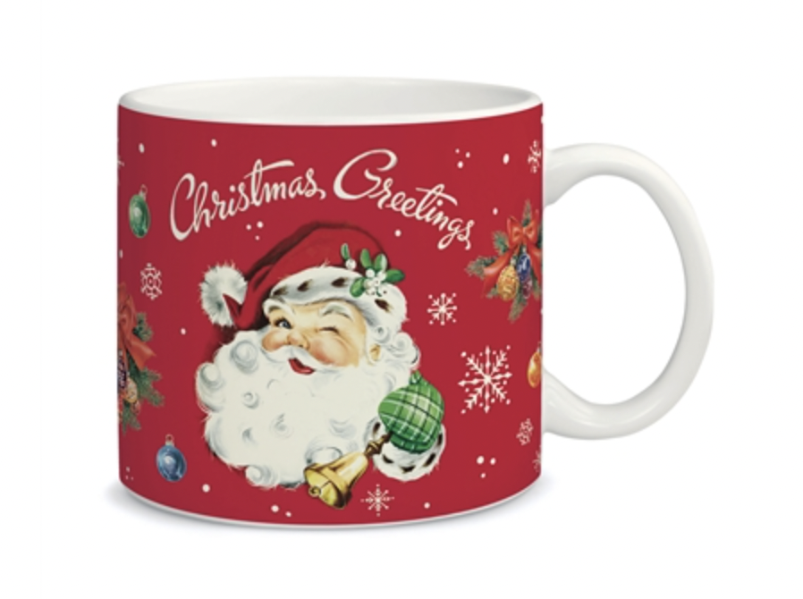 Vintage Santa Mug