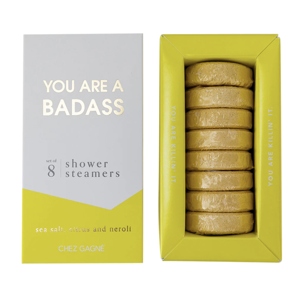 You Are A Badass Shower Steamers
