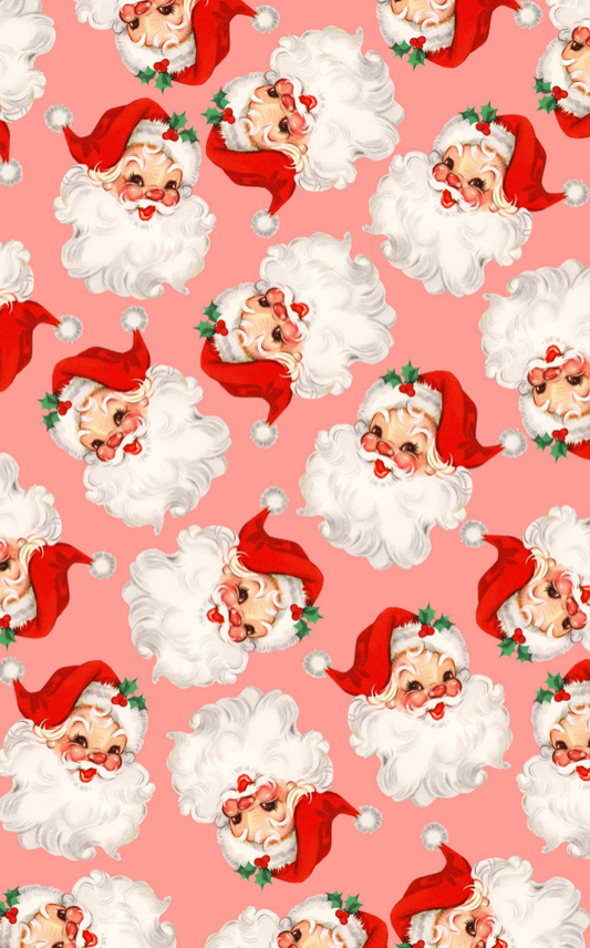 Santa Double Sided Tea Towel