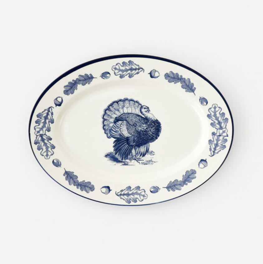 Oval Turkey Melamine Platter