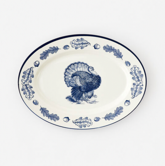 Oval Turkey Melamine Platter