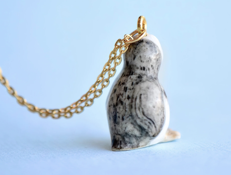 Tiny Penguin Necklace