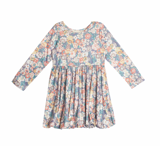 Flower Mae Long Sleeve Floral Dress