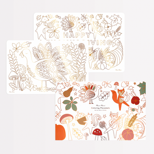 Thanksgiving Coloring Placemats