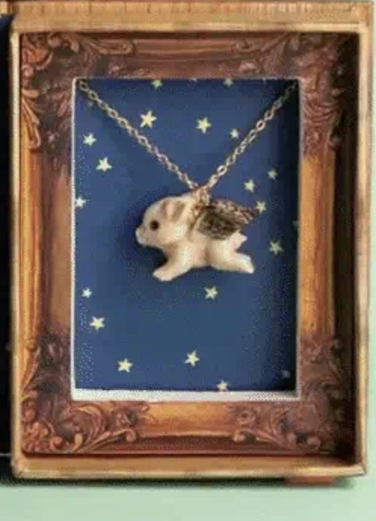 Flying Pig Necklace