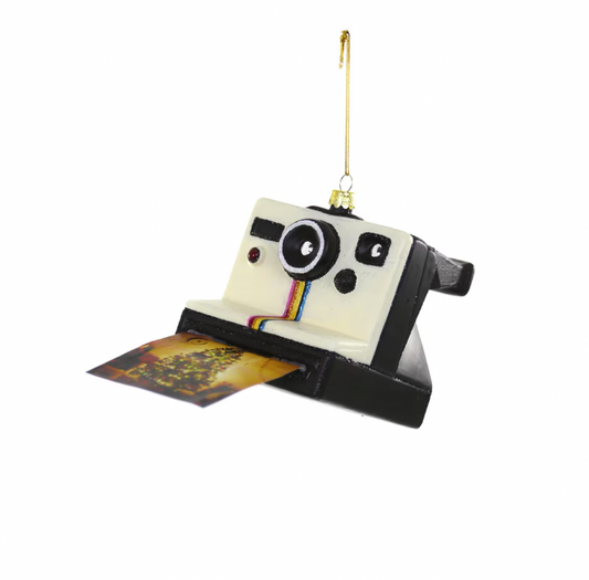 Instant Photo Camera Ornament