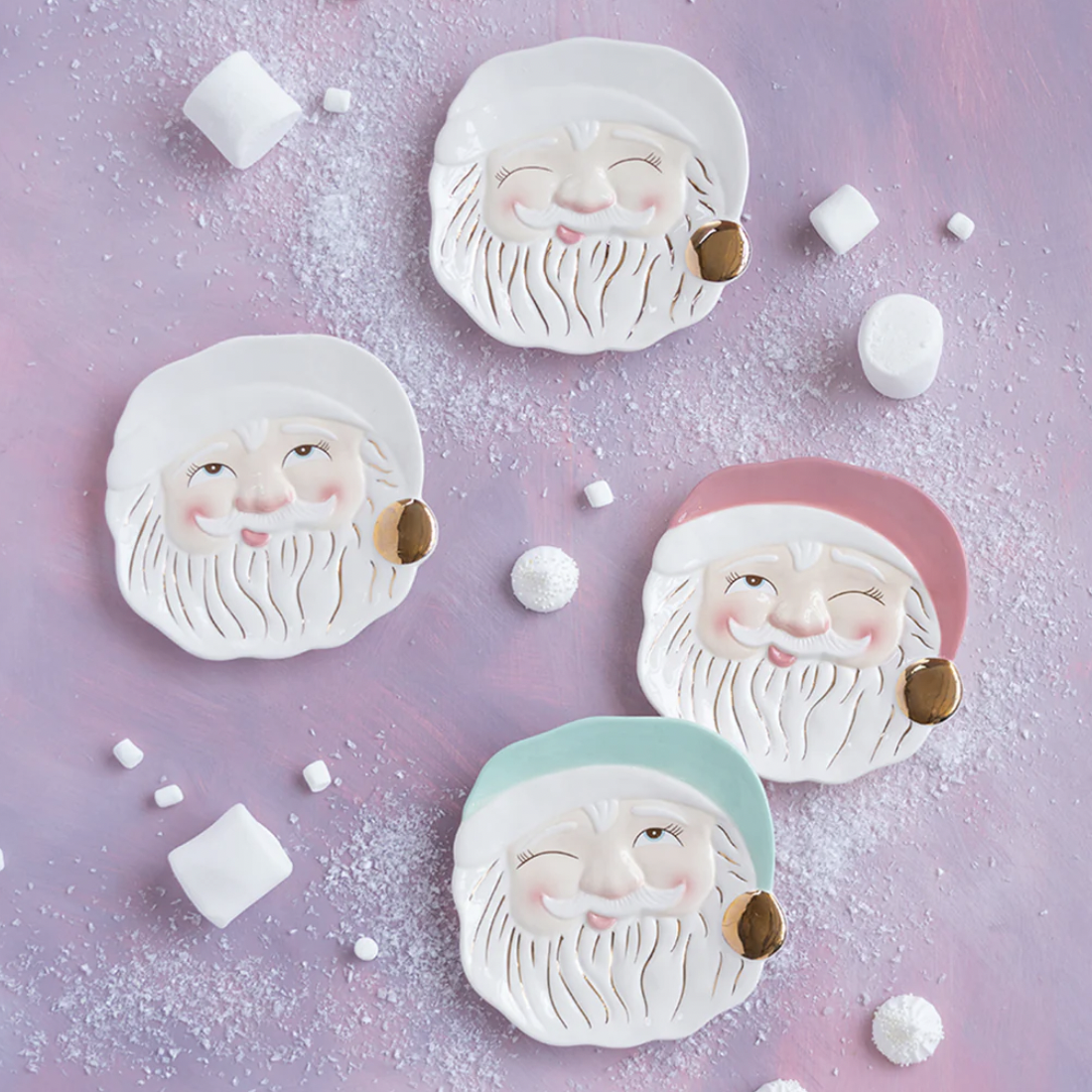 Papa Noel Cookie Plate