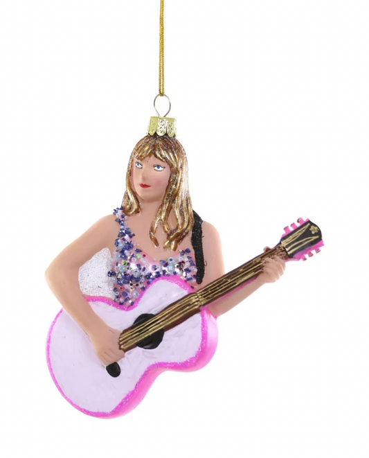 Taylor Swift with Guitar Ornament