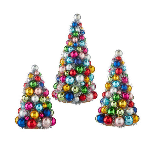 Multi Colored Ornament Ball Tree