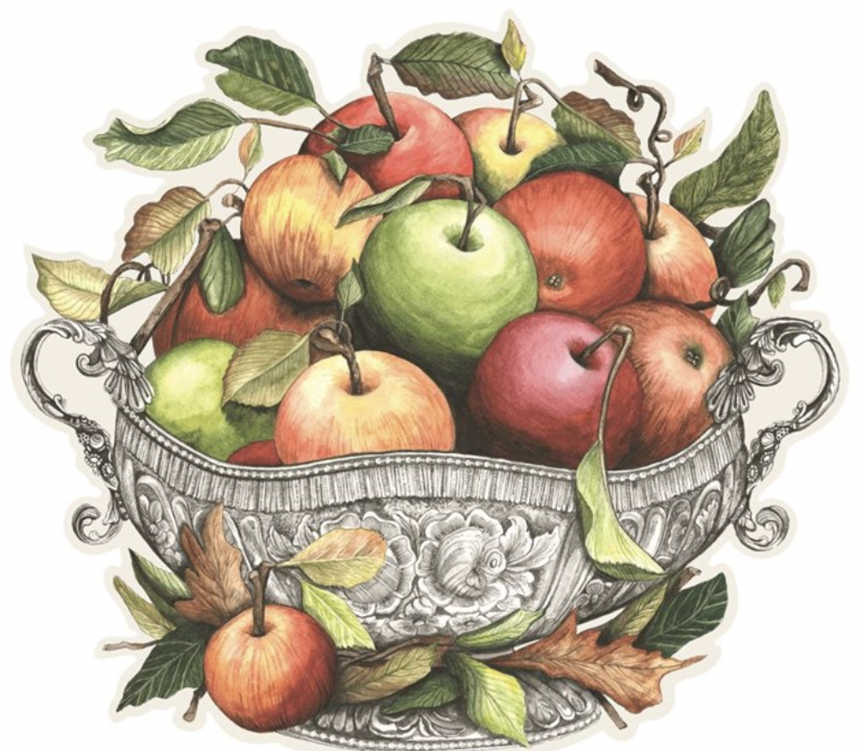 Die-cut Apple Arrangement Placemat