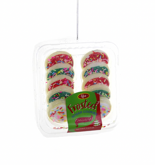 Multi Colored Frosted Sugar Cookies