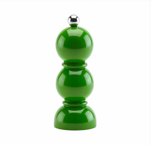 Leaf Green Mini Bob Salt or Pepper Mill