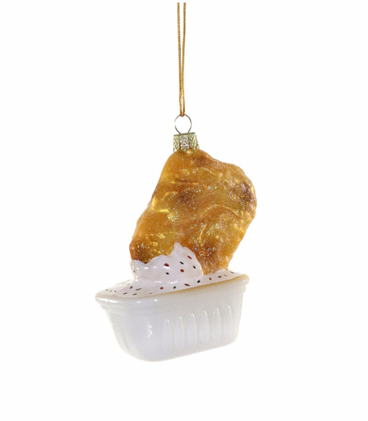 Chicken Nugget with Ranch Ornament