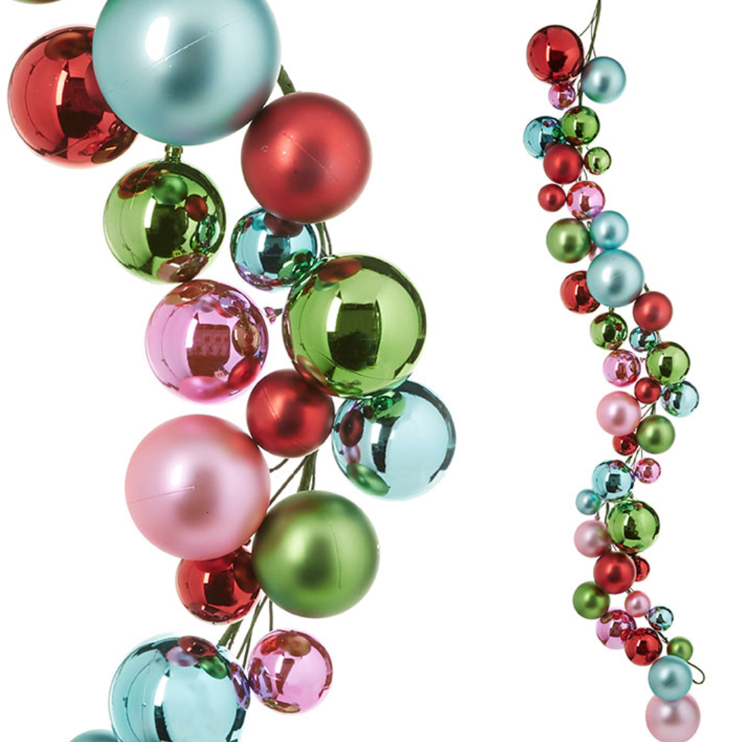 Ball Holiday Garland