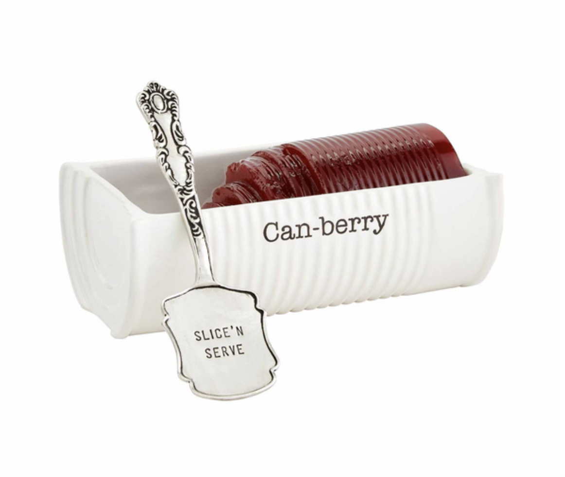 Cranberry Can-berry Dish Set