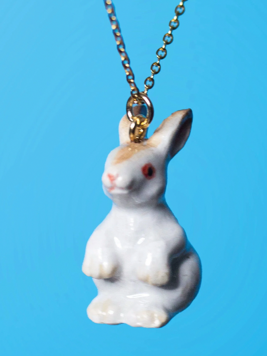 White Rabbit Necklace