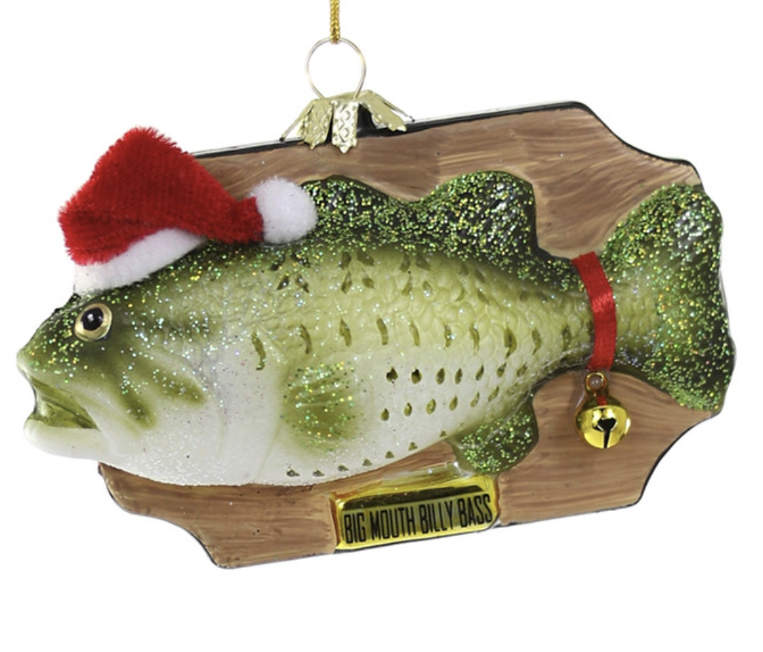 Caroling Fish Ornament