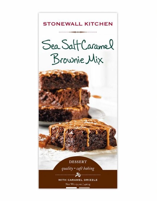 Sea Salt Caramel Brownie Mix