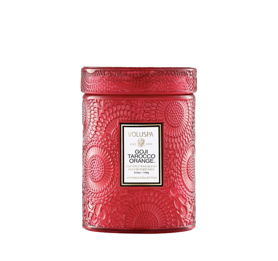 Goji Tarocco Orange Jar Candle