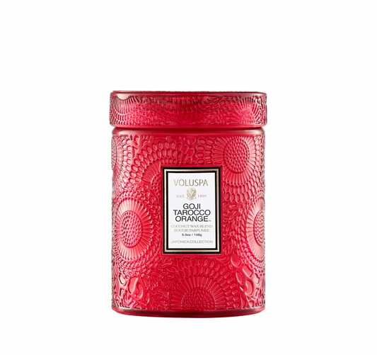 Goji Tarocco Orange Jar Candle