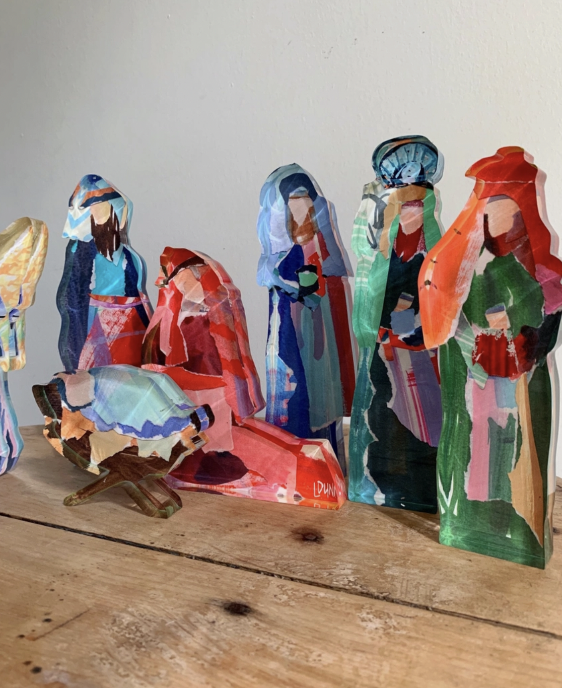 Acrylic Nativity Set - Small