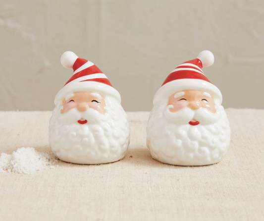 Santa Salt & Pepper Shakers