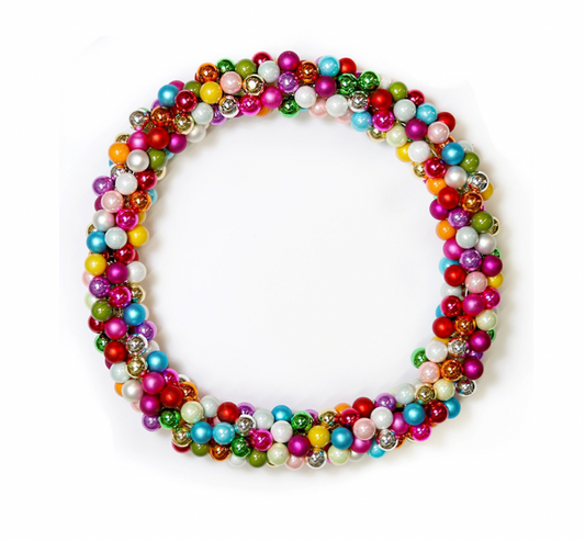 Merry & Bright Ball Wreath