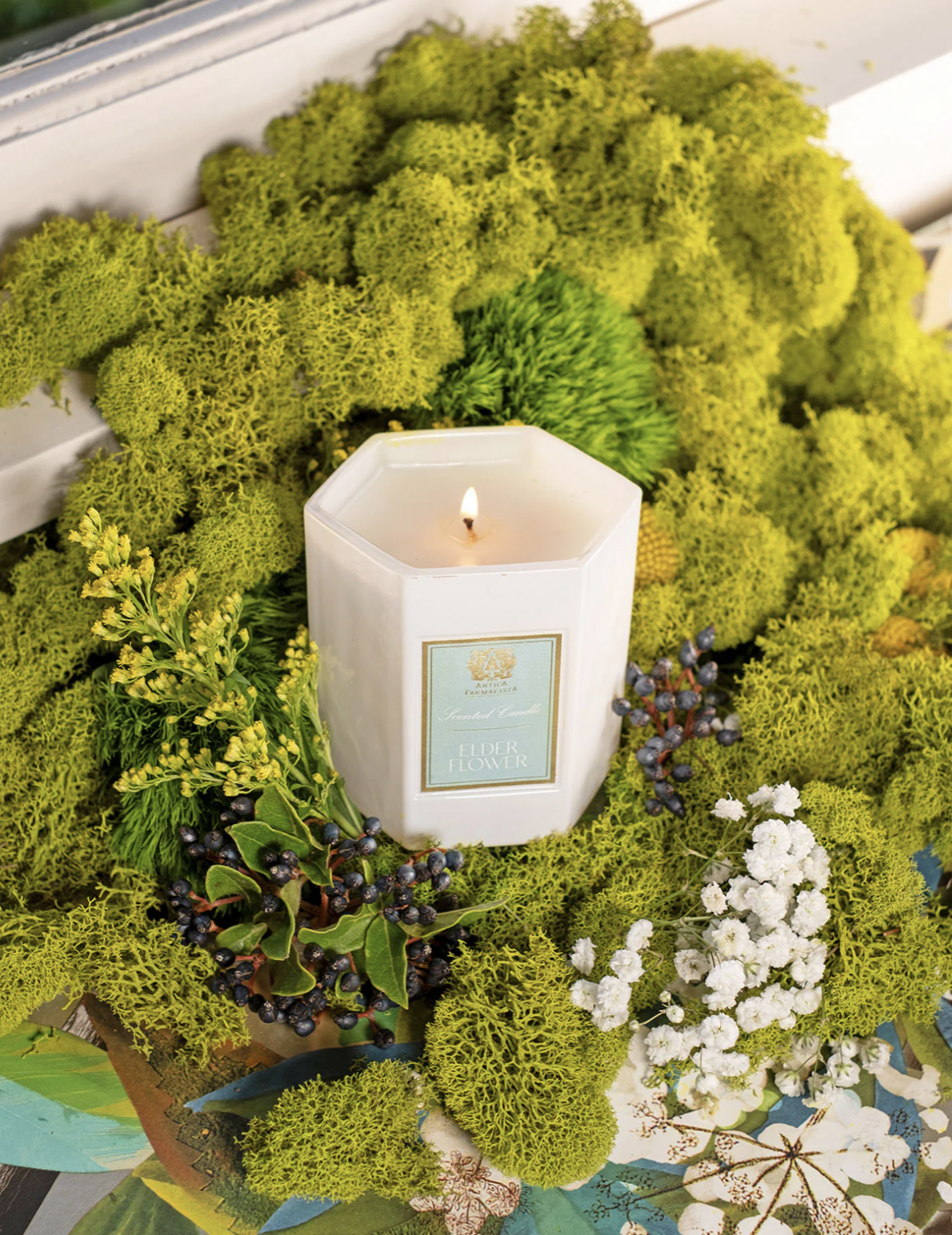 Elderflower Candle