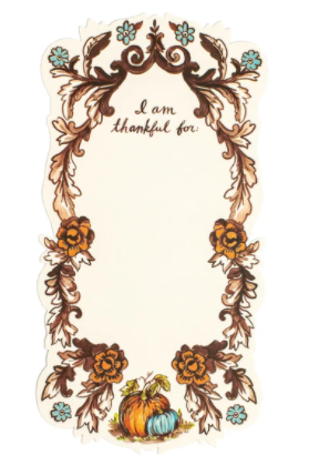 "I Am Thankful For..." Table Accents