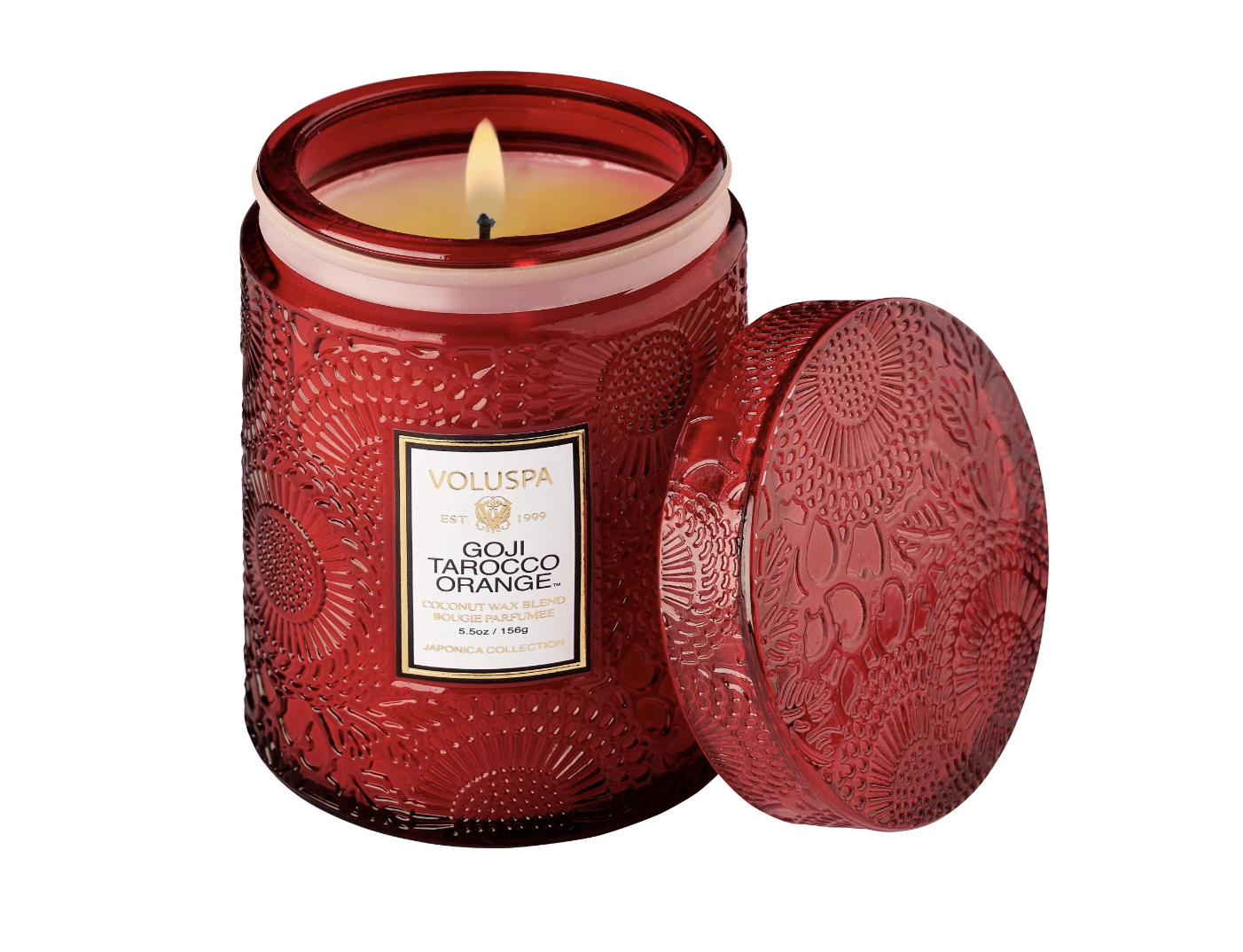 Goji Tarocco Orange Jar Candle