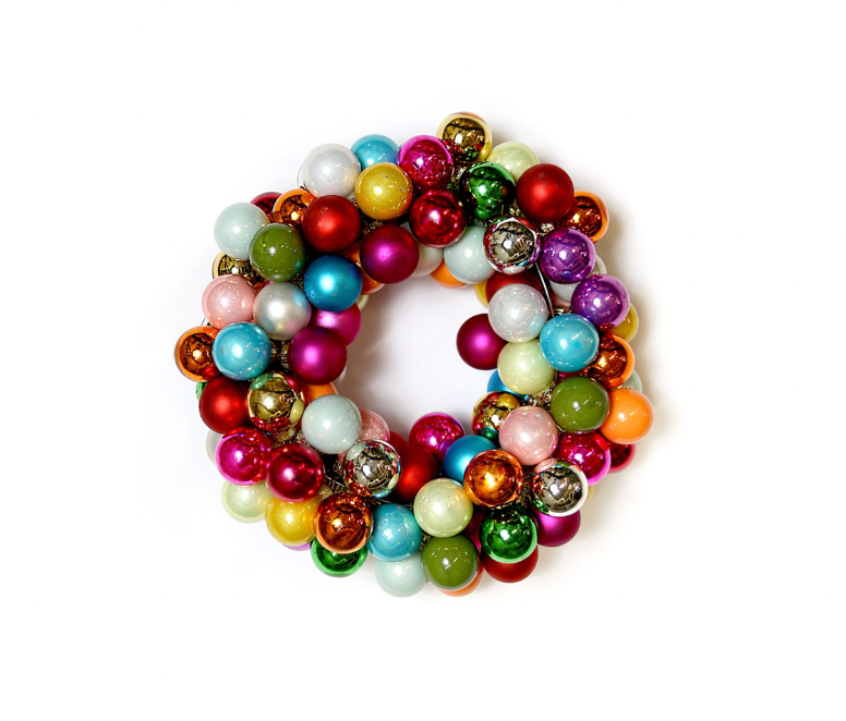 Merry & Bright Ball Wreath