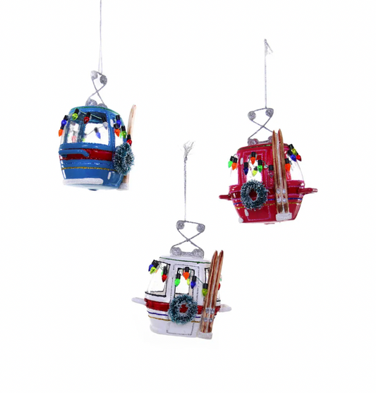 Ski Slope Gondola Ornament