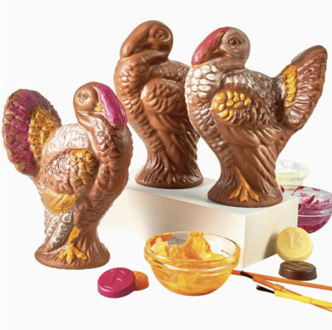 Milk Chocolate Paint-A-Turkey Kit