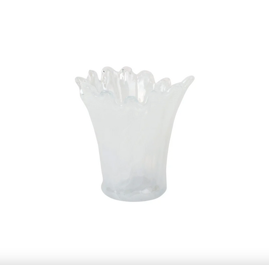 Onda Glass Short Vase