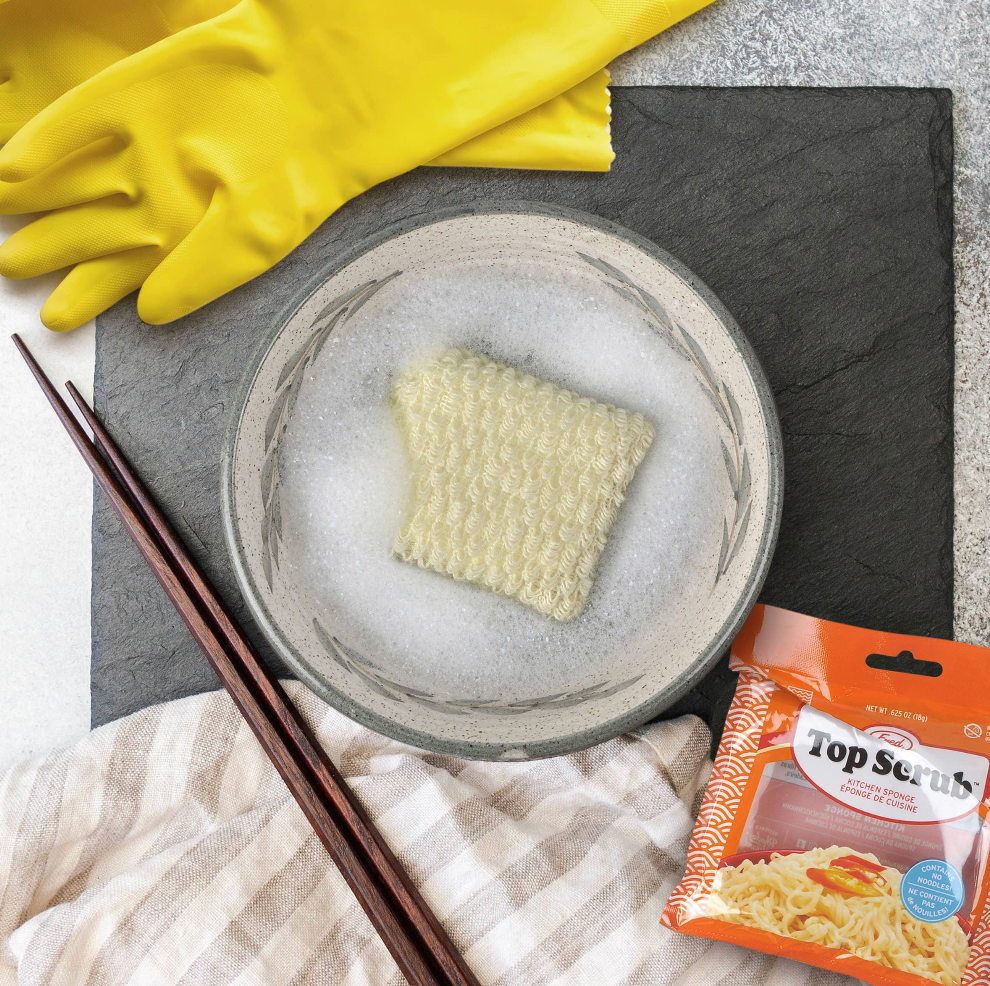 Top Scrub Ramen Kitchen Sponge