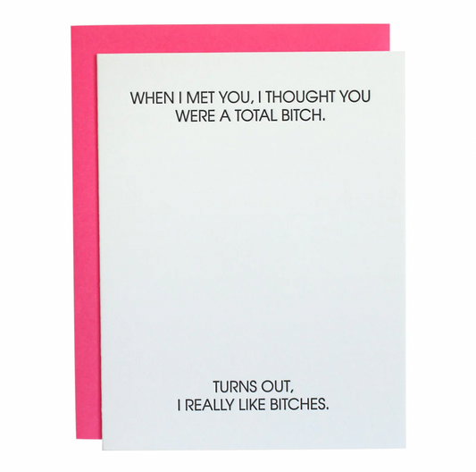 When I First Met You Card