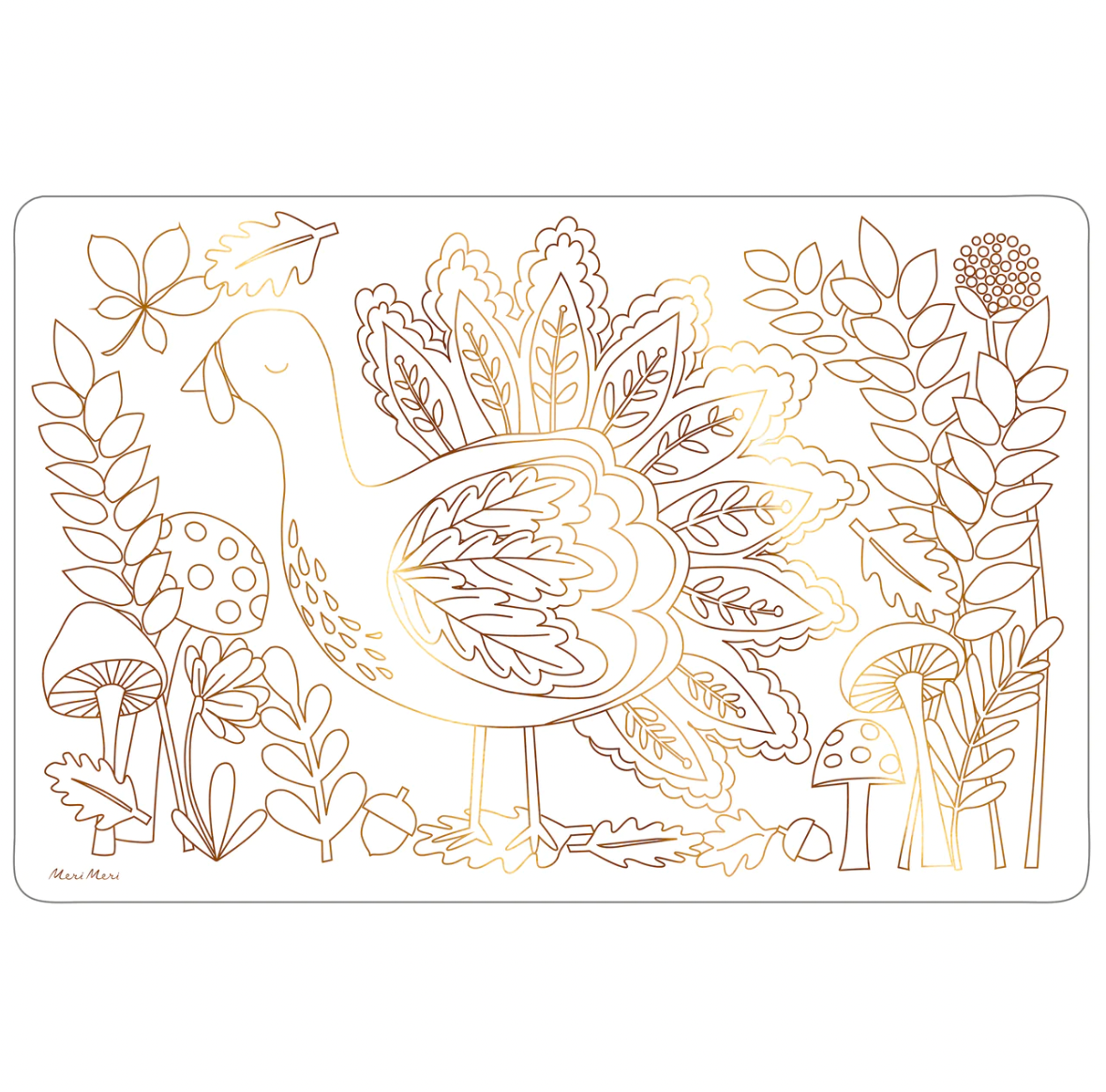 Thanksgiving Coloring Placemats